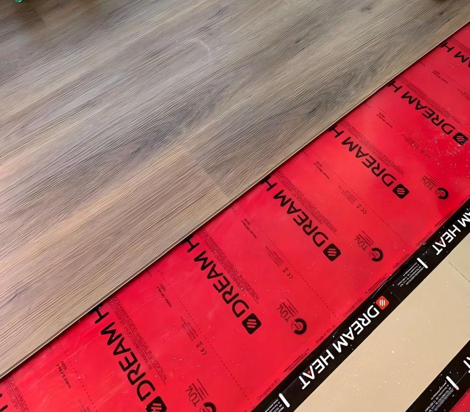 SPC flooring underfloor heating