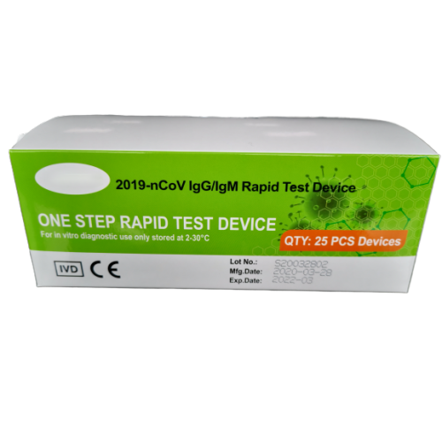 2019-nCoV lgG/lgM Rapid One Step Rapid Test Device COVID-19 Rapid Test Kits