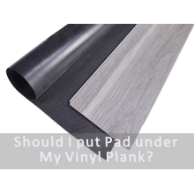 Do i need pad under my vinyl plank ?