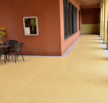 Hanflor Hospital School Vinyl Sheet Floor 20mX2M 2.0MM Colorful Antibacterial PVC Vinyl Roll Flooring