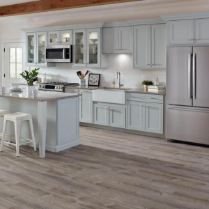 Hanflor Stone Plastic Piso Vinyl Flooring SPC Rigid Core PVC Floor 6.5mm Waterproof Indoor Use