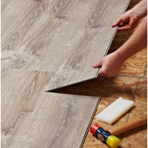 Hanflor Stone Plastic Piso Vinyl Flooring SPC Rigid Core PVC Floor 6.5mm Waterproof Indoor Use