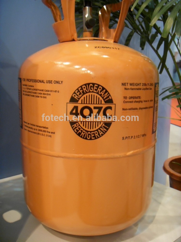 Refrigerante R407 ( verde gas ) | refrigerante | Fotech