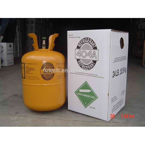 Mezclado gas refrigerante R404A