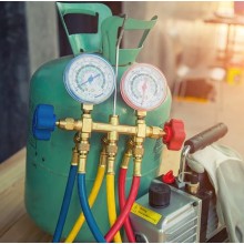 The Thermal Change Process of Refrigerant in the Refrigeration Cycle System
