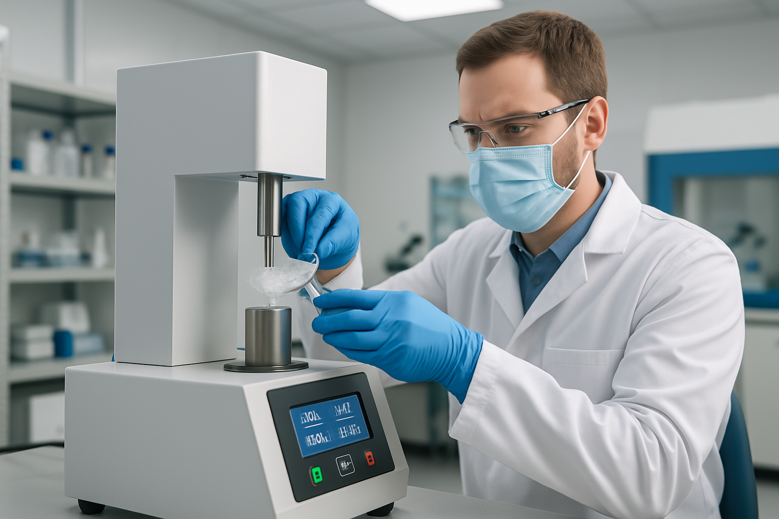 Lab testing PVDF grade