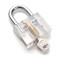 50mm Clear Cutaway View Disc Detainer Lockpicking Practice Padlock For Locksmith Sport/Game