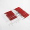 HUK 20+4 Hook Lock Pick Set Special Steel Locksmith Tools red color with bag