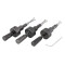 3 pcs huk locksmith tools adjust cross locks 6.0mm /6.5mm /7.0mm Grey cross lock picks
