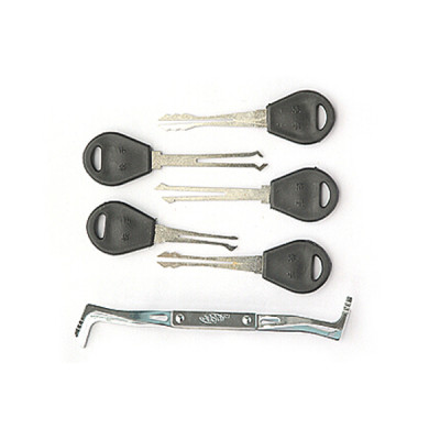 6pcs Deft Hand Lock Pick Tools manual Lock Opener stainless steel locksmith tools high quality retail
