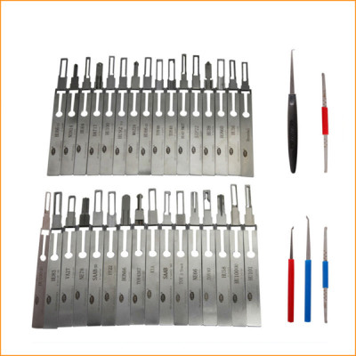 100% original lishi lock pick 34 Pcs Blind Touch Car Picks pick locksmith tools lock pick tools made in china