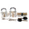 blade + transparent +AB kaba practice lock set professional locksmith supplies ,locksmith tools lock picks for begineer skill pick