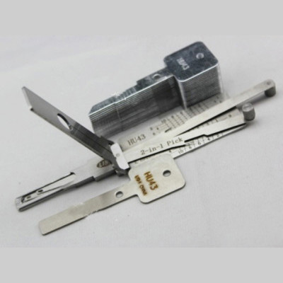 100% original LISHI 2 in 1 Auto Pick and Decoder HU43 FOR Opel Daewoo Lock Plug Reader lishi lock pick tools