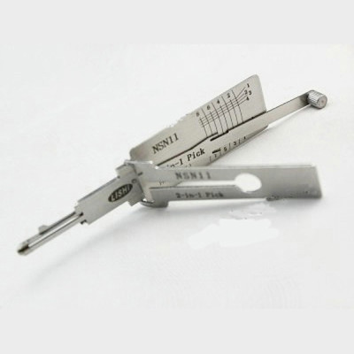 100% original LISHI 2 in 1 Auto Pick and Decoder NSN11 FOR Old Nissan car lock core Lock Plug Reader lishi lock pick tools