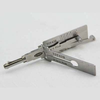 100% original LISHI 2 in 1 Auto Pick and Decoder TOY43R  Toyota Cylinder Lock Plug Reader lishi lock pick tools