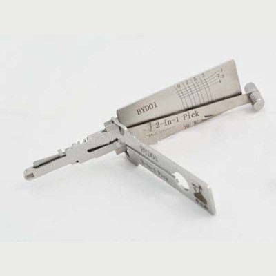 100% original LISHI 2 in 1 Auto Pick and Decoder BYD01 for BYD Automobile  Lock Plug Reader lishi lock pick tools