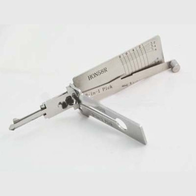 100% original LISHI 2 in 1 Auto Pick and Decoder HON58R for Honda  Lock Plug Reader lishi lock pick tools
