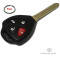 So popular European market Car keys shell for 4 button Toyota Camry Corolla