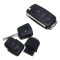 Factory sale car key shell folding 4 button for VW ,GOLF ,PASSAT ,POLO