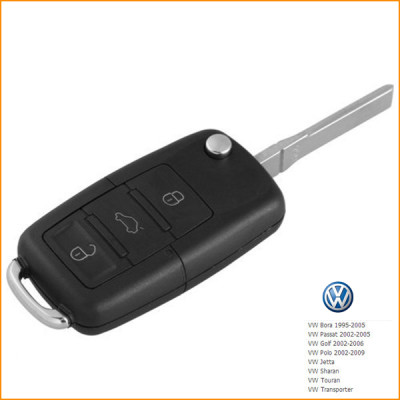 high quality Car remote key shell Volkswagen Golf Polo Passat replacement B5