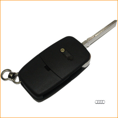 2015 popular 3 button audi key shell folding car key shell