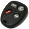Popular USA &European market car key shell case 6 button Cadillac GMC