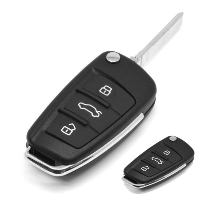 high quality factory sale Euro Market sell hot Car folding key shell for Volkswagen