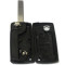 high quality car key shell folding key case 2 button Peugeot ，Citroen