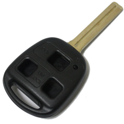 Wholesale 3 button TOYOTA car key shell popular European market