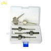 HUK cross locks set with transparent cutaway view of practice lock cross locks for beginner locksmith tools