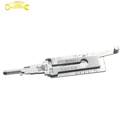 HYN11 100% original LISHI 2 in 1 Auto Pick and Decoder HYN11 FOR Old Hyundai,Kia Lock Plug Reader lishi lock pick tools