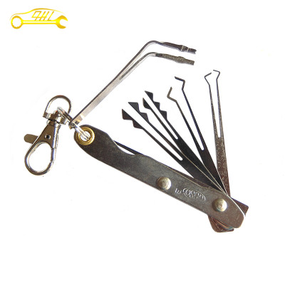 GOSO Foldable Door Lock Opener Locksmith Tool Lock Pick Set