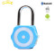 New Arrival Blue Manual And Automatic Bluetooth Smart Window Lock Luggage Lock Bicycle Lock Stainless Steel Padlock