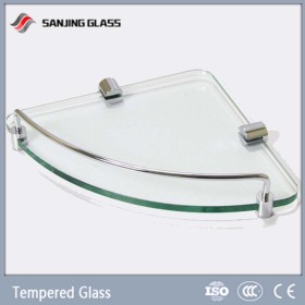 12mm Tempered Bathroom Glass Shelf