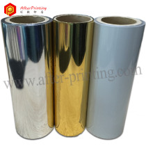 Silver Metalized PET Film Roll Popular Thickness 26 micron