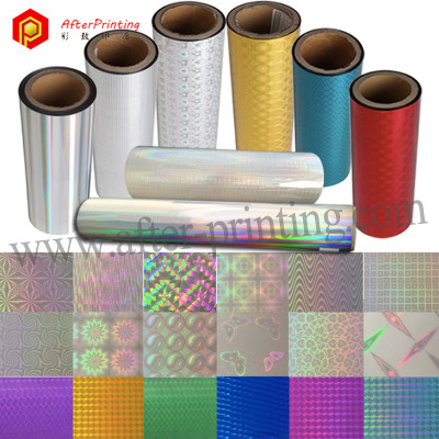 Rainbow PET Holographic Packaging Plastic Film