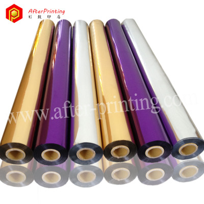 Standard Roll 640mm*120m Hot Holographic Foil For Fabric