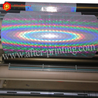 Silver Holographic Film for Lamination