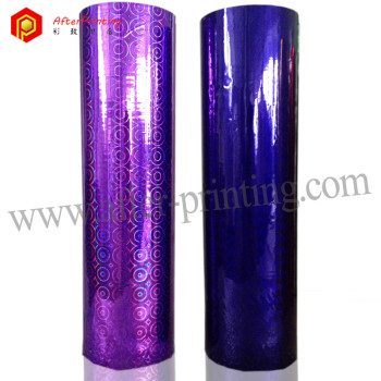 Multi-color Holographic Foil Pattern Customized Gloss