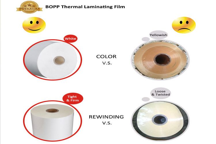 lamination film roll product quality comparison