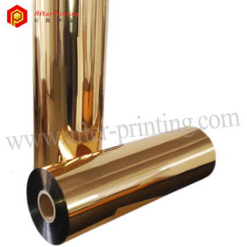 Cheap Lacquered Gold Coated Metallized Pet Film