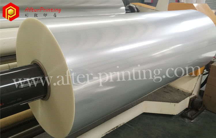 glossy water based cold laminating film