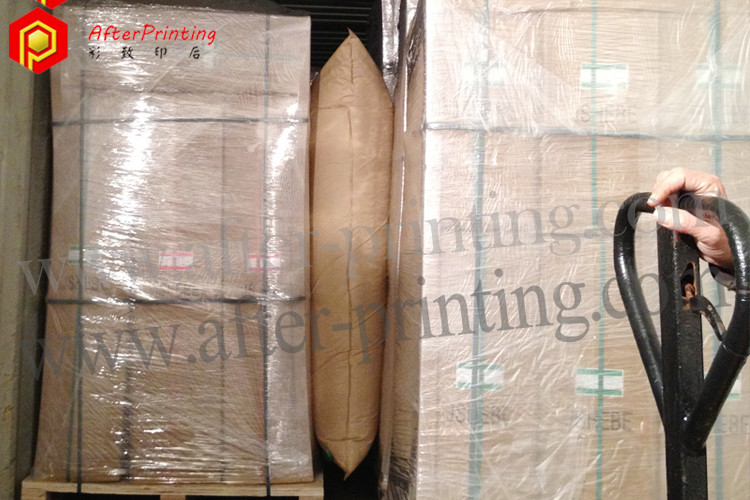dunnage bag used when loading