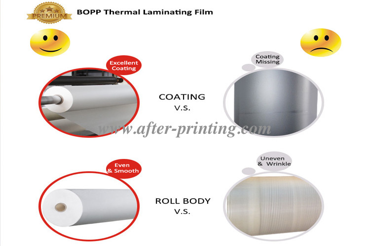 high good quality thermal laminating film roll