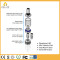 Replaceable pyrex glass tube 4.5ml atomizer,support output range 15-30w atomizer