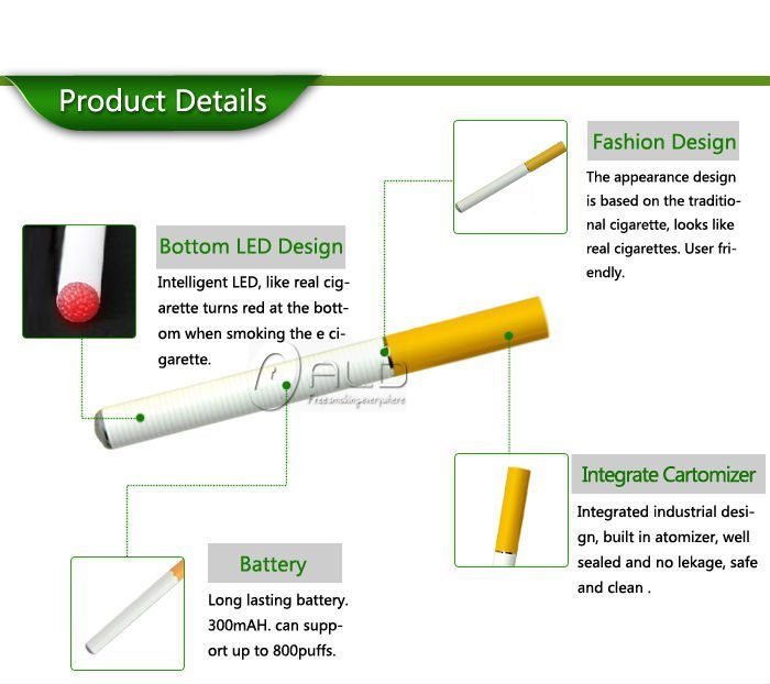 Top Sale 500/800 Puffs Disposable Electronic Cigarette Shisha Pen