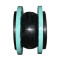 Single sphere flexible rubber joint