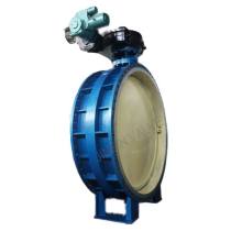 Electric eccentric butterfly valve