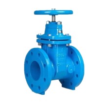 DIN3352 F4 NRS resilient seated iron gate valve for water
