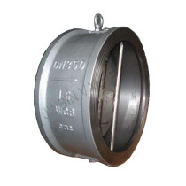 Carbon steel WCB wafer type double plate check valve